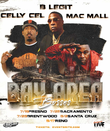 B LEGIT CELLY CELL & MAC MALL LIVE IN CONCERT AT THE BRENTWOOD EMPORIUM